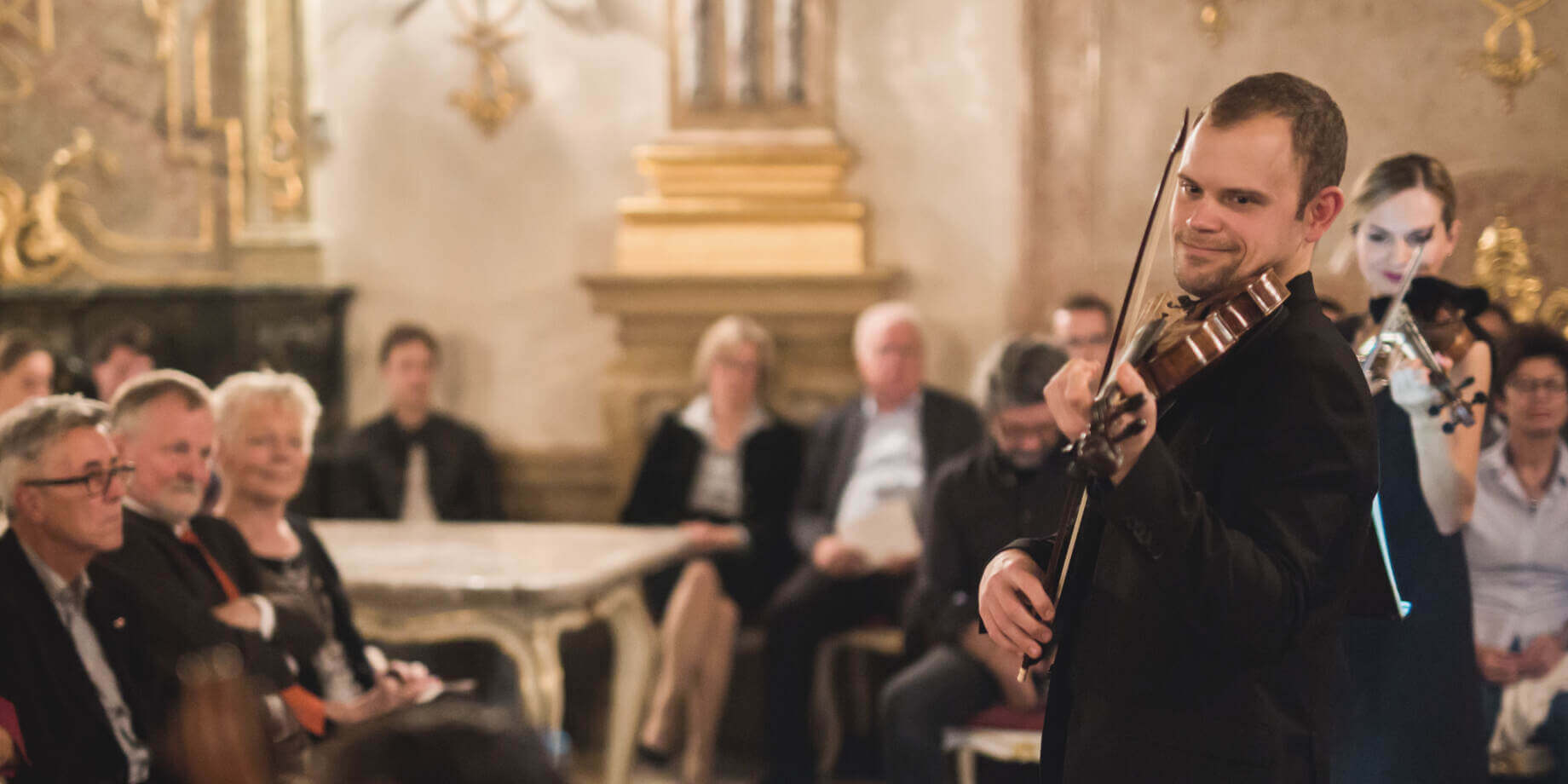 Concerti al Castello di Mirabell – musica classica in una cornice storica.
